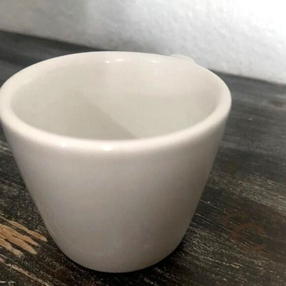 White Allegheny China Espresso Cup - Picture 2 of 6